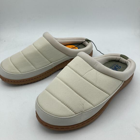 Dluxe By Dearfoams Women's Slip On Slippers Memory Foam Indoor/Outdoor 5-6 - Picture 2 of 6